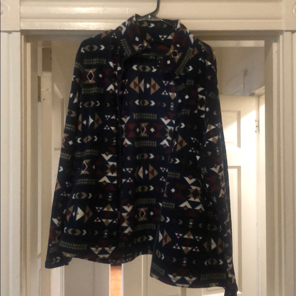 Patterned fleece